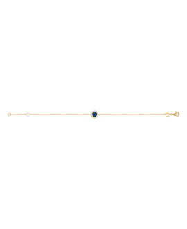 Bracelet femme - Plaqué or - Oxydes de zirconium Bracelet femme - Plaqué or - Oxydes de zirconium