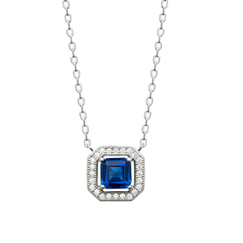 Collier femme - Argent 925 - Oxydes de zirconium Collier femme - Argent 925 - Oxydes de zirconium