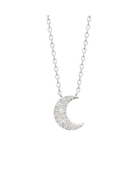 Collier femme - Argent 925 - Oxydes de zirconium