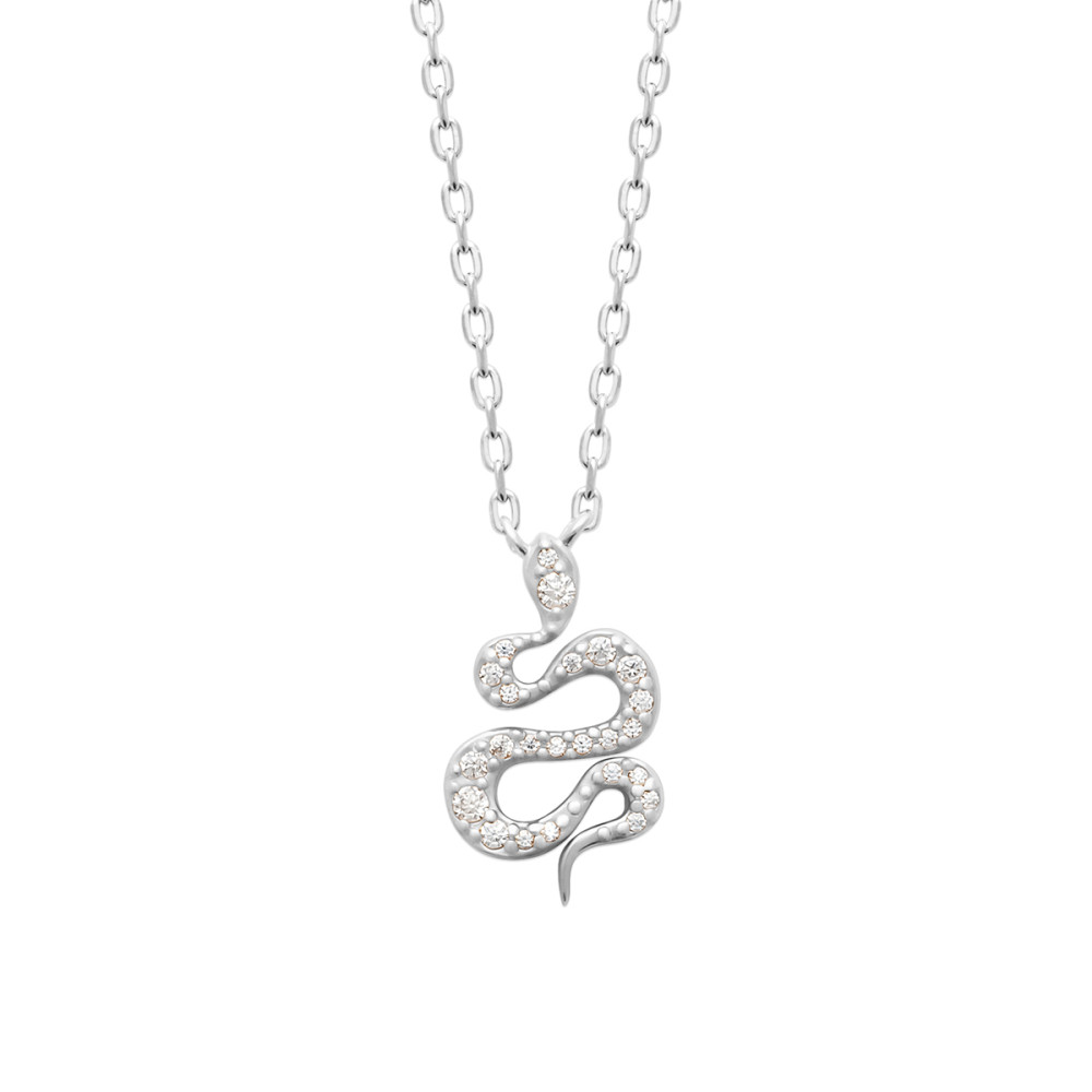 Collier femme - Argent 925 - Oxydes de zirconium Collier femme - Argent 925 - Oxydes de zirconium