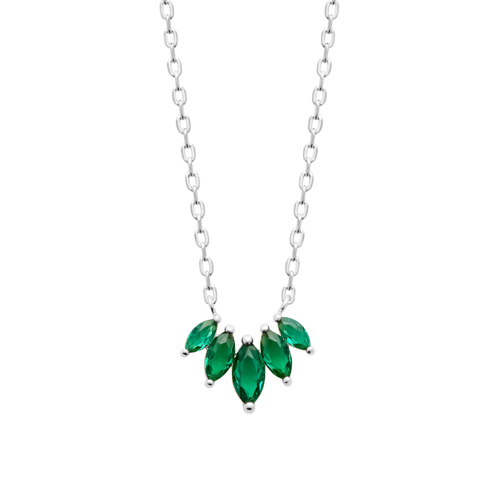 Collier femme - Argent 925 - Oxydes de zirconium Collier femme - Argent 925 - Oxydes de zirconium