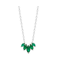 Collier femme - Argent 925 - Oxydes de zirconium