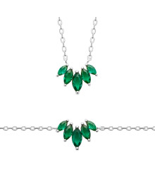 Collier femme - Argent 925 - Oxydes de zirconium
