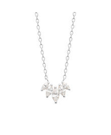 Collier femme - Argent 925 - Oxydes de zirconium