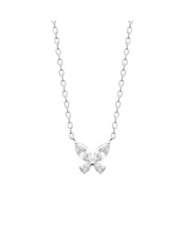 Collier femme - Argent 925 - Oxydes de zirconium
