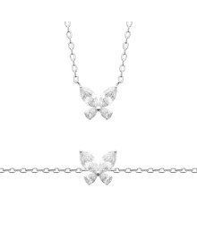Collier femme - Argent 925 - Oxydes de zirconium