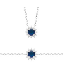 Collier femme - Argent 925 - Oxydes de zirconium