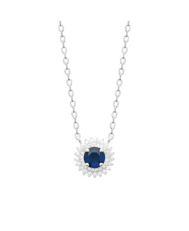 Collier femme - Argent 925 - Oxydes de zirconium