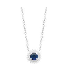 Collier femme - Argent 925 - Oxydes de zirconium