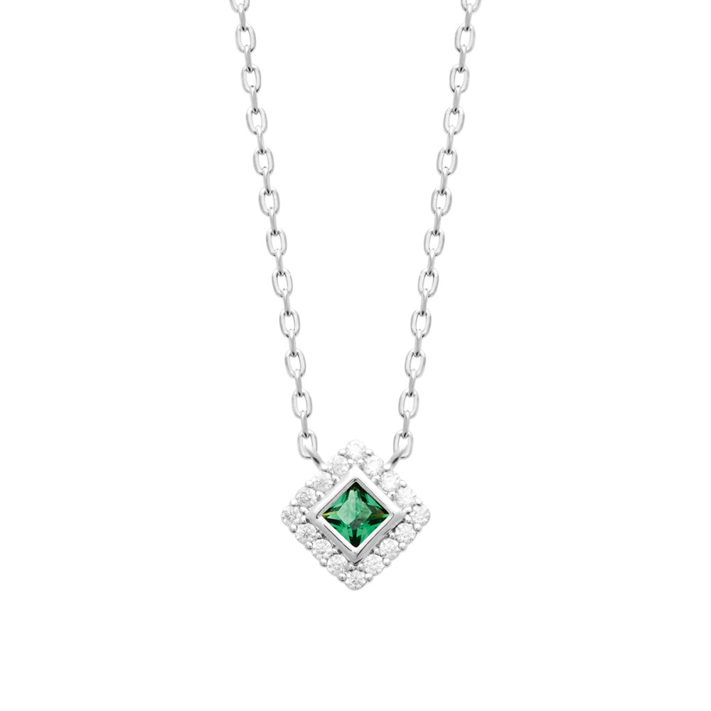 Collier femme - Argent 925 - Oxydes de zirconium Collier femme - Argent 925 - Oxydes de zirconium