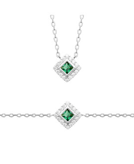 Collier femme - Argent 925 - Oxydes de zirconium Collier femme - Argent 925 - Oxydes de zirconium