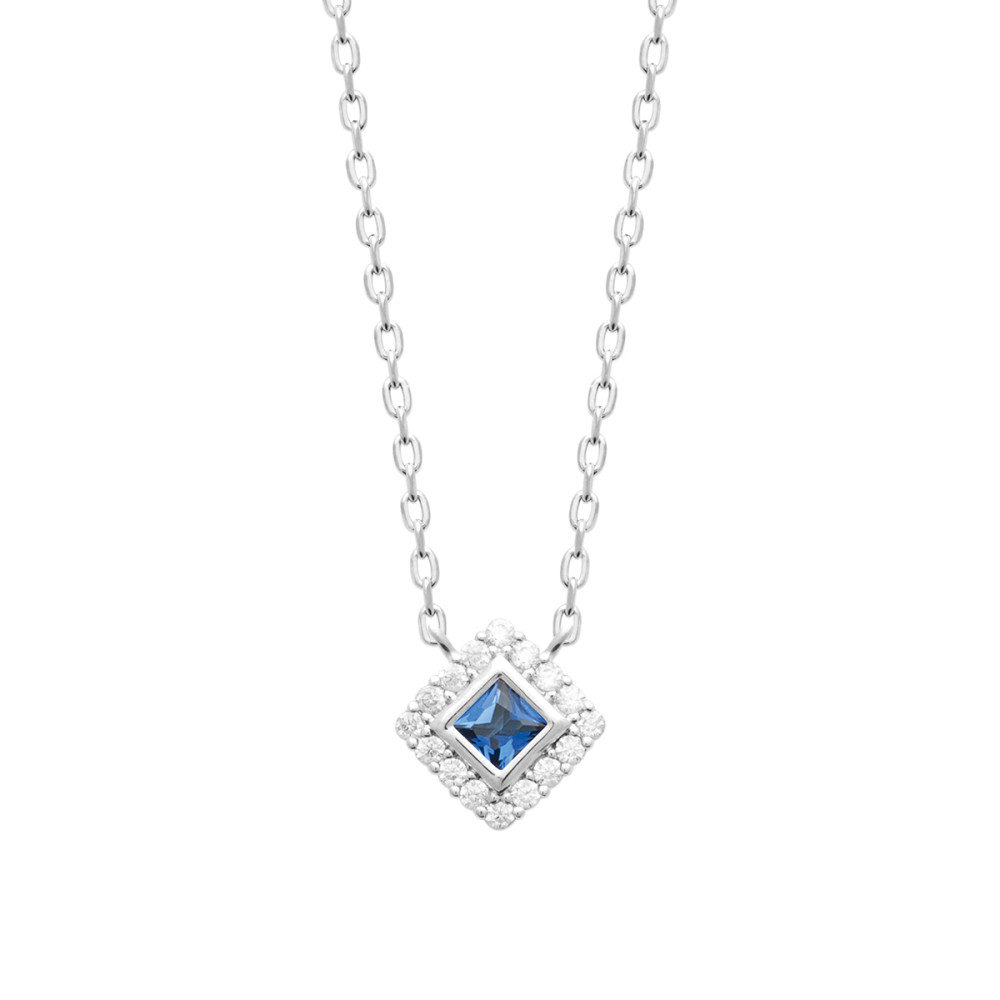 Collier femme - Argent 925 - Oxydes de zirconium Collier femme - Argent 925 - Oxydes de zirconium
