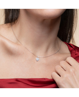 Collier femme - Argent 925 - Oxydes de zirconium Collier femme - Argent 925 - Oxydes de zirconium