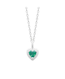 Collier femme - Argent 925 - Oxydes de zirconium