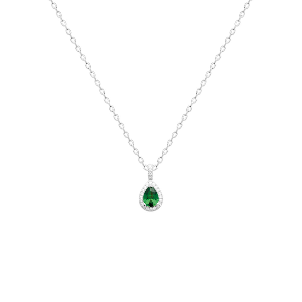 Collier femme - Argent 925 - Oxydes de zirconium