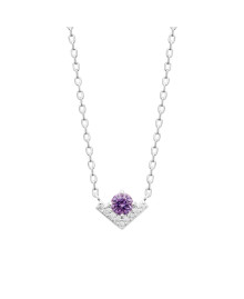 Collier femme - Argent 925 - Oxydes de zirconium