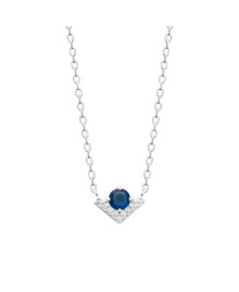 Collier femme - Argent 925 - Oxydes de zirconium
