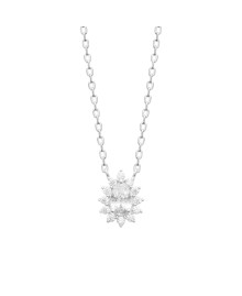 Collier femme - Argent 925 - Oxydes de zirconium