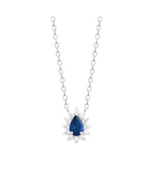 Collier femme - Argent 925 - Oxydes de zirconium