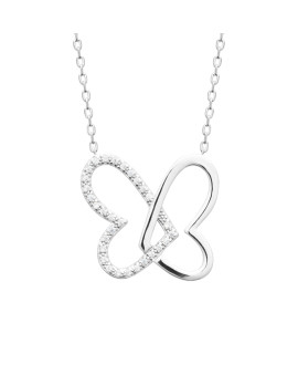 Collier femme - Argent 925 - Oxydes de zirconium