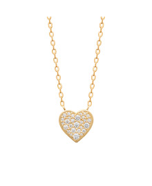 Collier femme - Plaqué or - Oxydes de zirconium