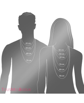 Collier femme - Plaqué or - Oxydes de zirconium