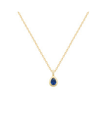 Collier femme - Plaqué or - Oxydes de zirconium