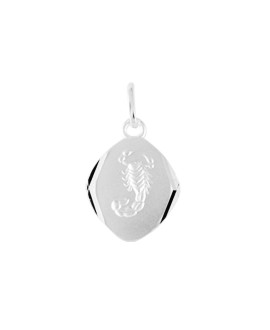 Pendentif mixte - Argent 925 - Signe Astrologique - Scorpion
