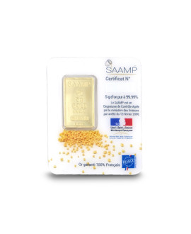 Lingot d'or 5g