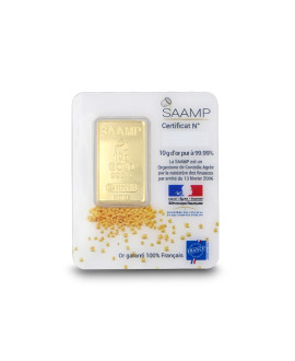 Lingot d'or 10g