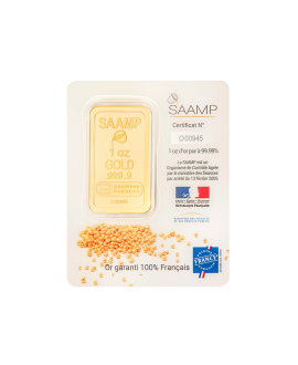 Lingot d'or Once