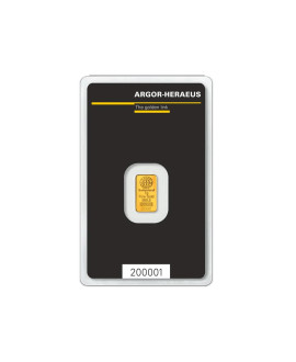 Lingot d'or 1g