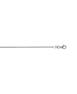 Chaine Femme - Argent 925 - Chaîne serpentine - Largeur : 1,2 mm - Longueur : 60 cm