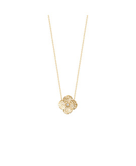 Collier Femme - Plaqué Or - Oxyde de zirconium - Longueur : 45 cm