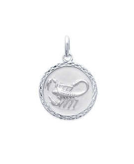 Pendentif Femme - Argent 925 - Signe Astrologique - Scorpion