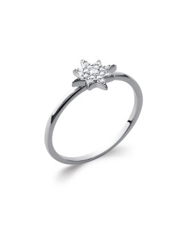Bague Femme - Argent 925 - Oxyde de zirconium