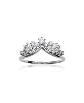 Bague Femme - Argent 925 - Oxyde de zirconium