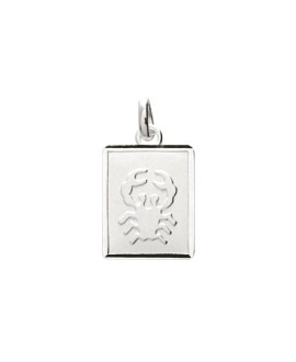 Pendentif mixte - Argent 925 - Signe Astrologique - Cancer