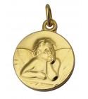 Médaille Ange Raphaël Or jaune 750/00