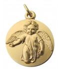 Médaille Ange marchant Or jaune 750/00