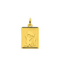 Médaille mixte - Or 18 Carats