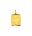 Médaille mixte - Or 18 Carats