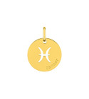 Médaille mixte - Or 18 Carats