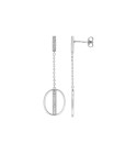 Boucles d'oreilles Femme - Oxyde de zirconium - Argent 925