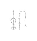 Boucles d'oreilles Femme - Oxyde de zirconium - Argent 925