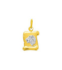 Médaille mixte - Or 18 Carats