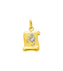 Médaille mixte - Or 18 Carats