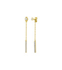 Boucles d'oreilles femme - Oxyde de zirconium - Or 9 Carats