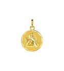 Médaille enfant - Or 9 Carats