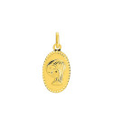 Médaille enfant - Or 9 Carats